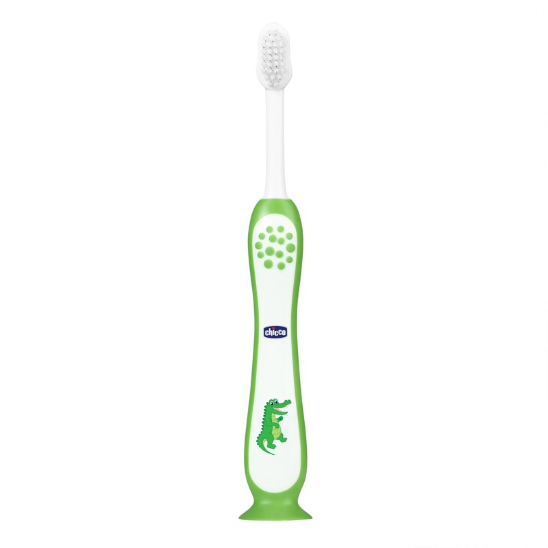 Toothbrush Set Blue+Orange 3Y-8Y-Green